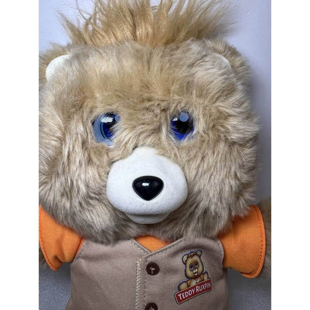 Teddy Ruxpin 2017 Animated Storytelling Bear Bluetooth LCD Eyes Tested Works
